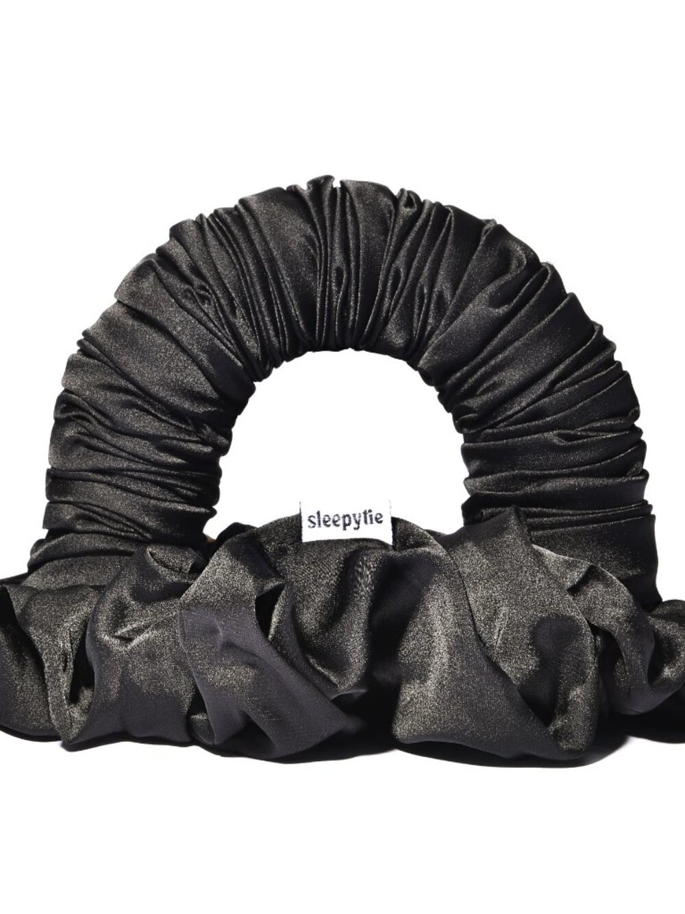 The Sleepy Tie Scrunchie - Midnight Medium - Picture 7 of 8